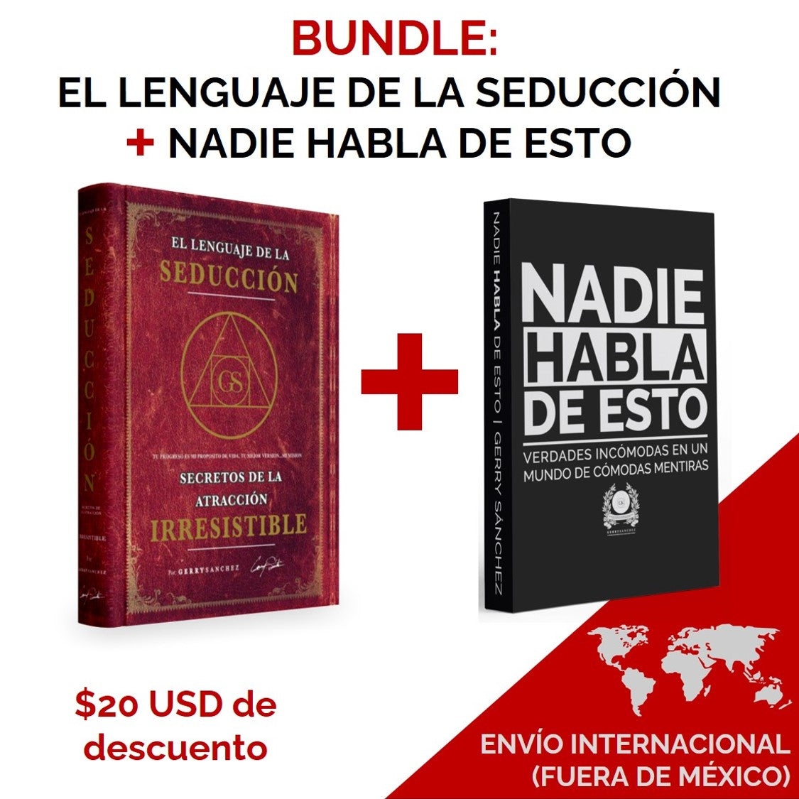 Bundle: Lenguaje de la Seducción + Nadie Habla de Esto (Internacional, fuera de México)